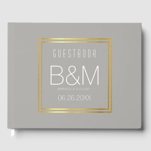 Livro de casamento da cinza, livro de hóspedes par (Frente)