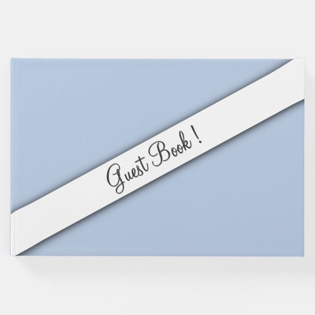 Livro de Convidado Azul (Frente)