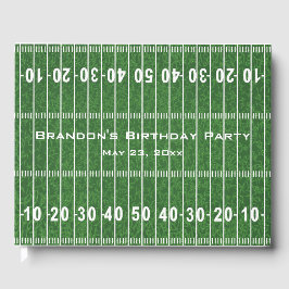 Livro de Convidado do Design de Futebol