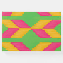 Livro de Convidado do Impressão Africano