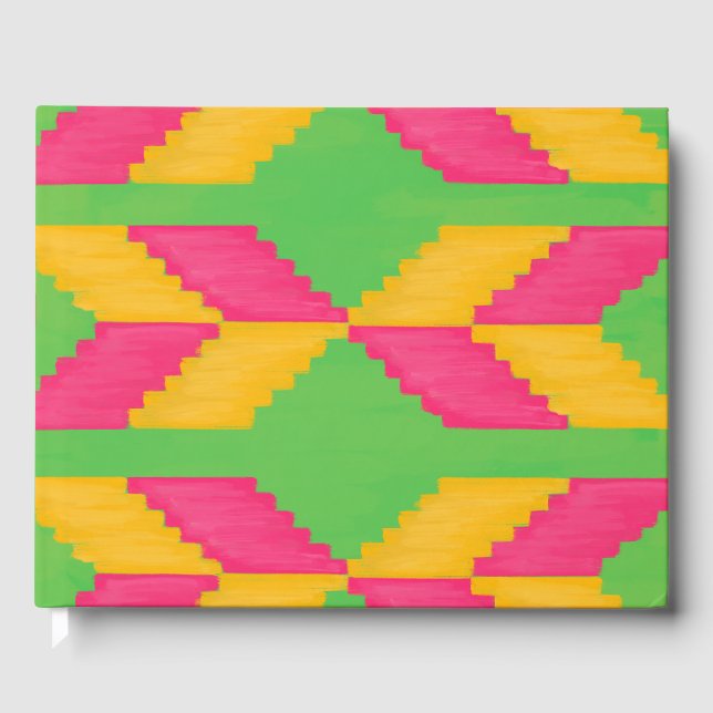 Livro de Convidado do Impressão Africano (Frente)