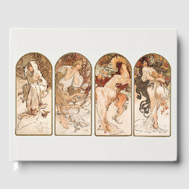 LIVRO DE CONVIDADOS: ALPHONS MARIA MUCHA: AS ESTAÇ