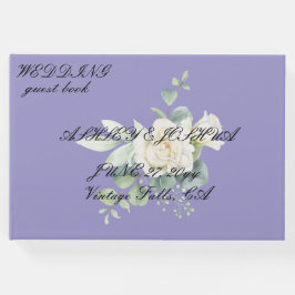 Livro de Convidados botânicos Elegante eucalipto