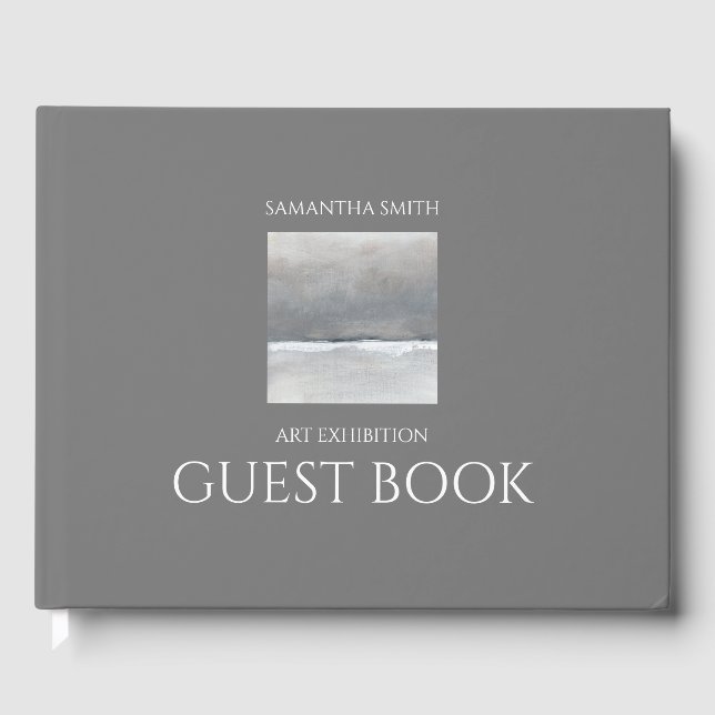 Livro de Convidados da Apresentação de Artes Moder (Frente)