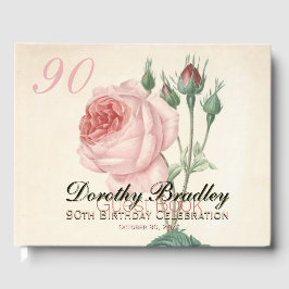 Livro de convidados da Celebração de Aniversário d