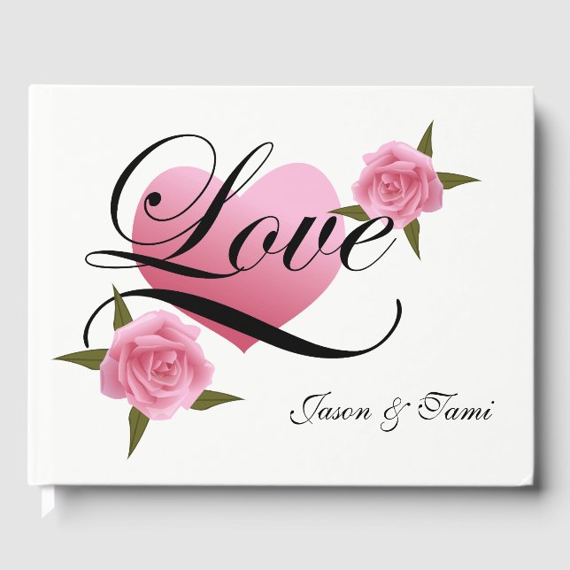 Livro de Convidados de Casamento (Frente)