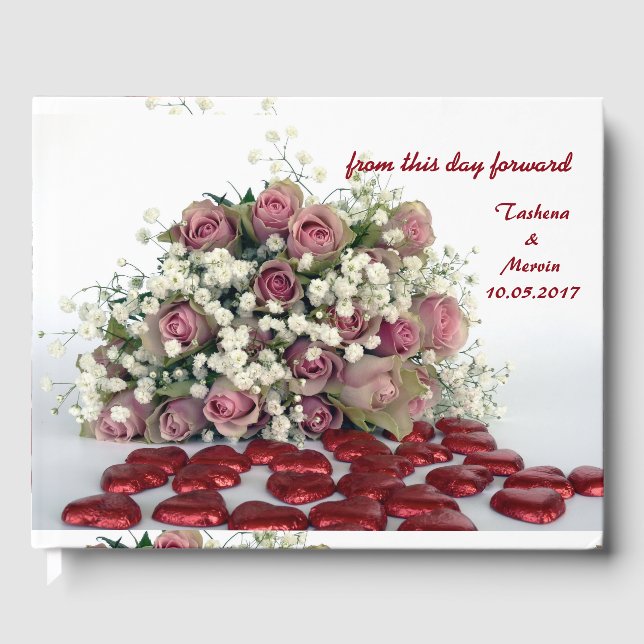 Livro de Convidados de Casamento (Frente)