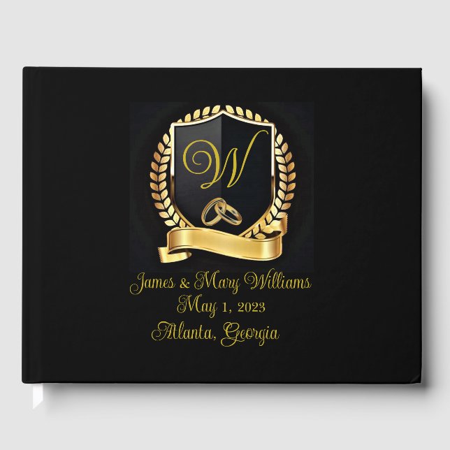 Livro de Convidados de Casamento (Frente)