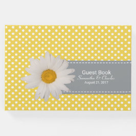 Livro de Convidados de Casamento de Bolinhas Amare