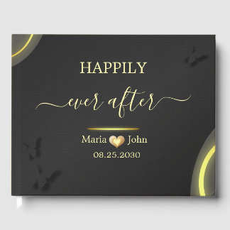 Livro de Convidados de Casamento Elegante Personal