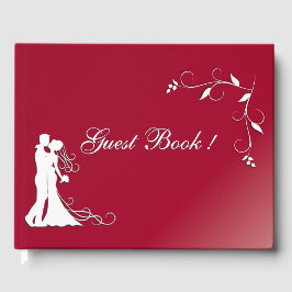 Livro de Convidados de Casamento Personalizado Bur