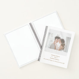 Livro de Convidados de Casamento Personalizado de
