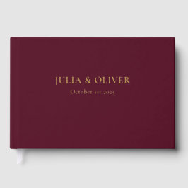 Livro de Convidados de Casamento Simples, Convidad