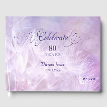 Livro de Convidados de Festas de aniversário para 