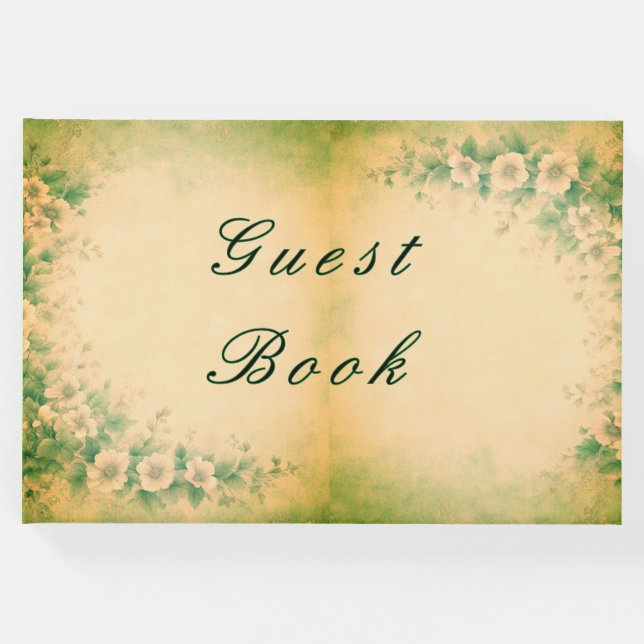 Livro de Convidados do Dia do Casamento (Frente)