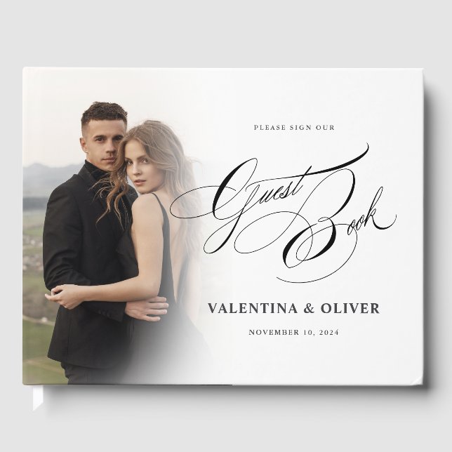 Livro de Convidados do Elegant Wedding (Frente)