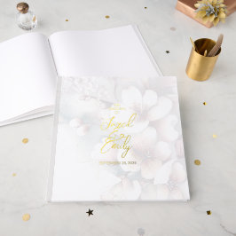 Livro de convidados do filme sobre o casamento da