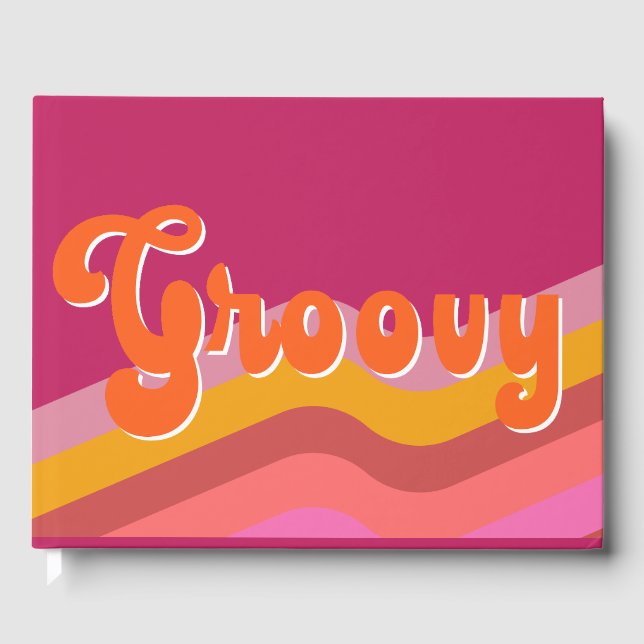 Livro de Convidados do Groovy Party (Frente)