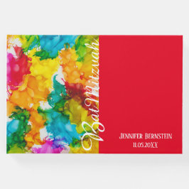 Livro de Convidados do Partido Mitzvah, do Bat ou 