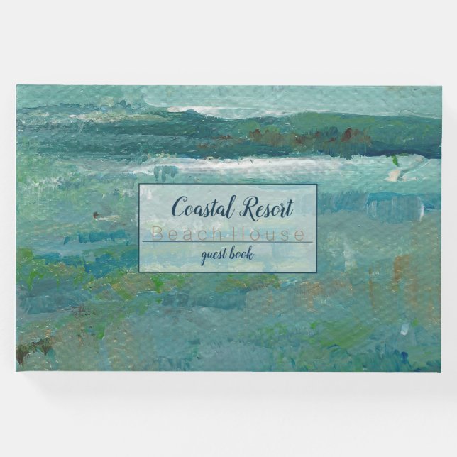 Livro de Convidados para Aluguer de Férias de Arte (Frente)