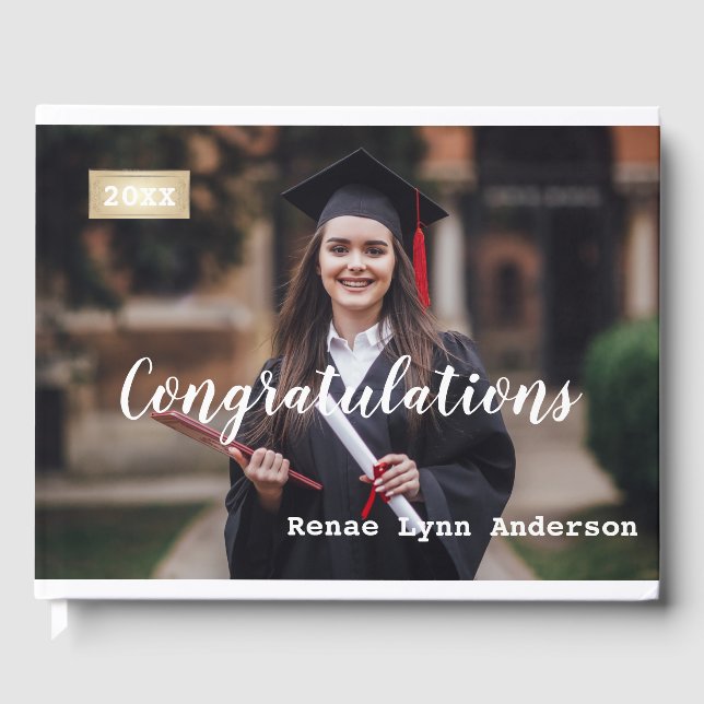 Livro de Convidados para Graduação (Frente)