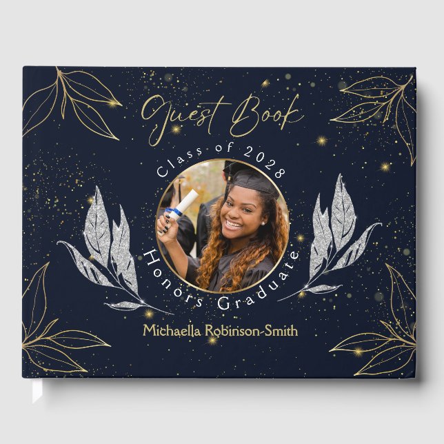 Livro de Convidados para Graduação Dourada do Eleg (Frente)