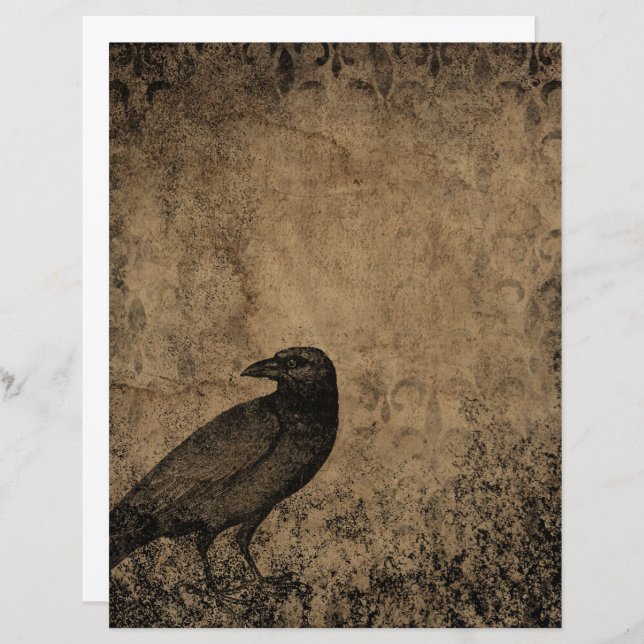 Livro de Escraparia do Halloween Gótico Vitoriano (Frente/Verso)