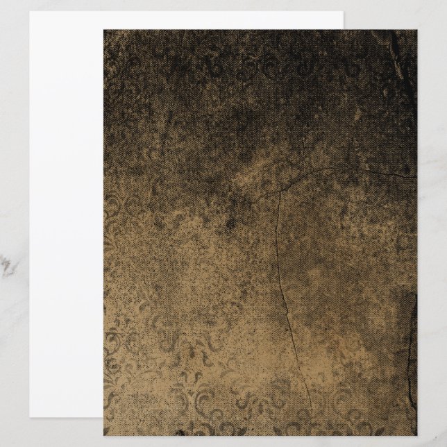 Livro de Escrapões do Halloween vitoriano | Spook (Frente/Verso)