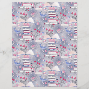 Livro de Fairytale - Papel de Escritório para Cinz