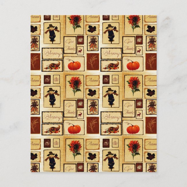 Livro de fundo da coleção de outono (Frente)