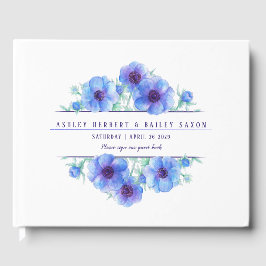 Livro de hóspedes de náusea azul