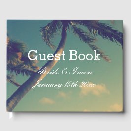 Livro de hóspedes elegante para casamento íntimo n
