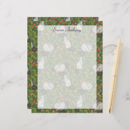 Livro de Jardim do Coelho Branco da Victorage Vint