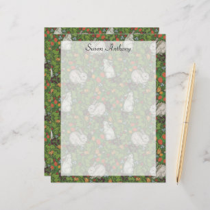 Livro de Jardim do Coelho Branco da Victorage Vint