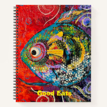 Livro de Notas de Receita de Peixe