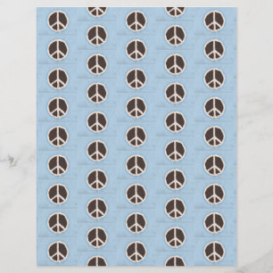 Livro de Papéis para Sinais de Paz de Chocolate