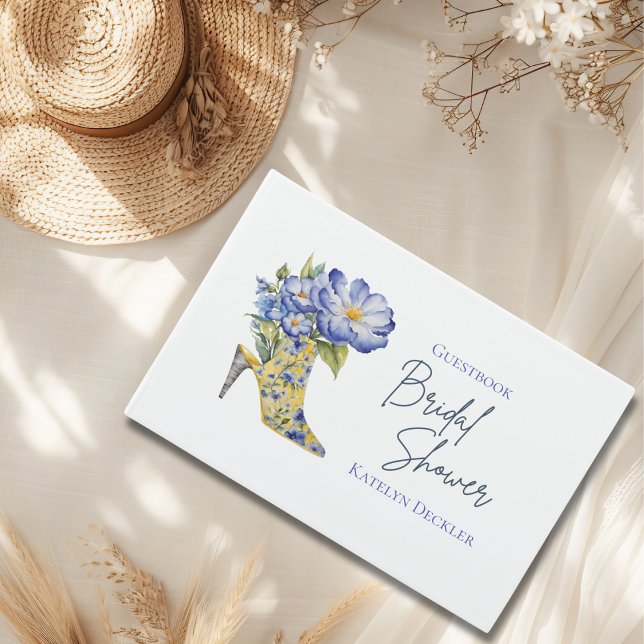 Livro de Presentes de Chá de Noiva Moderno e Elega (Criador carregado)