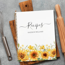 Livro de Receitas da Família do Girassol Amarelo