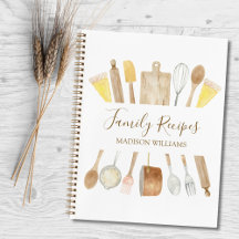 Livro de Receitas da Família Utensílios de Cozinha