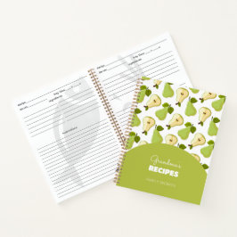 Livro de Receitas de Impressão de Peras