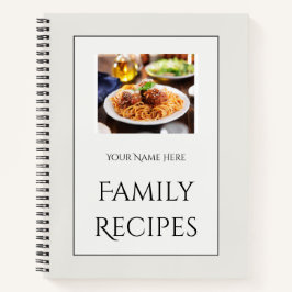 Livro de Receitas Familiares para Cada Cozinha
