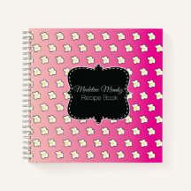 Livro de Receitas Gradientes de Ovos Fedidos Rosa