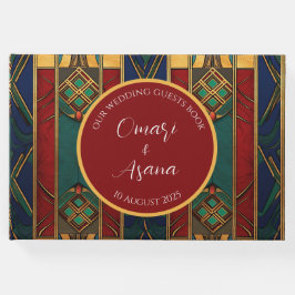 Livro de Registro de Convidados de Casamento Afric