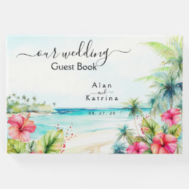 Livro de Registro de Hóspedes de Destino de Praia 