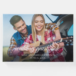 Livro De Visitas 2 Noivado Foto Nomes de Casamento Data