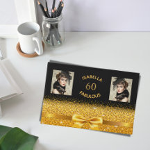 60 fabulosa 60ª foto festa de aniversário preta