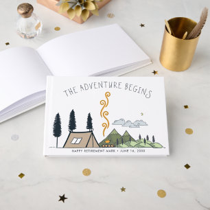 Livro De Visitas A Aventura Começa   Aposentação de Campanha