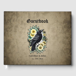 Livro De Visitas A graça e a elegância do corvo.