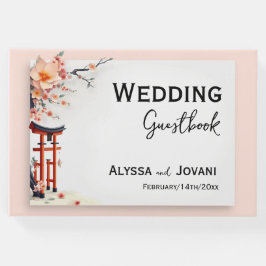 Livro De Visitas A Love Blossoming Under the Cherry Trees