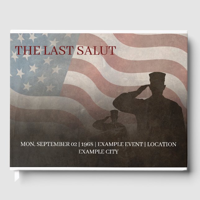 LIVRO DE VISITAS A ÚLTIMA VINTAGEM DE SALUTO (Frente)